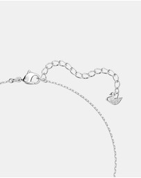 Swarovski - Mesmera Necklace, Heart, White, Rhodium-Plated