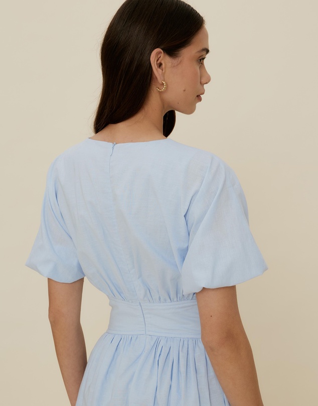 The Fated - Gallery Waisted Midi Dress