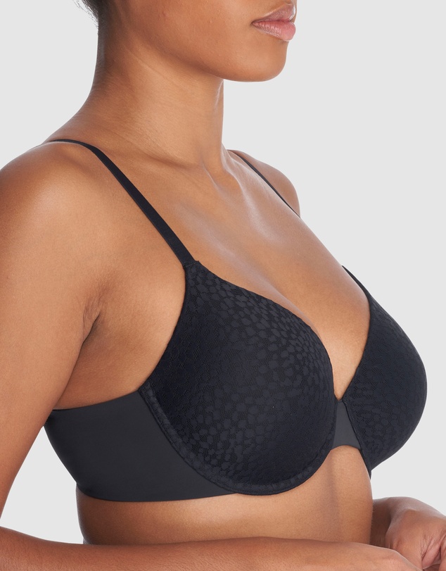 Natori - Comfort Evolution Memory Foam & Lace Full Cup T-Shirt Bra