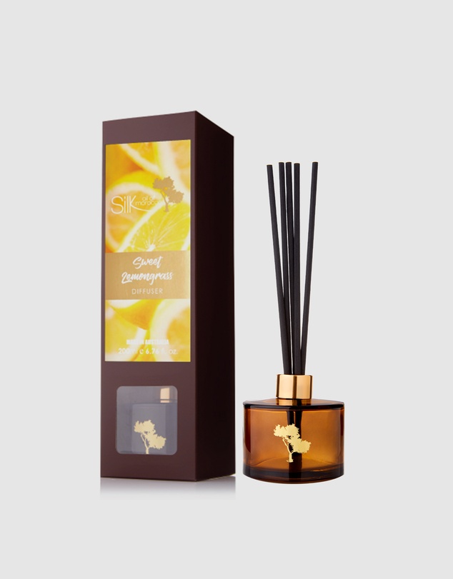Silk Oil of Morocco - Sweet Lemongrass Reed Diffuser