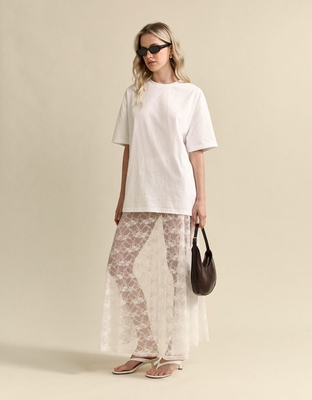 MVN - Lace Maxi Skirt