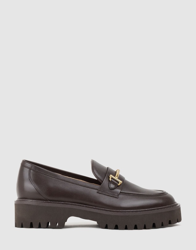 Edward Meller - GAVREL Chunky Moccasin with Bar Trim
