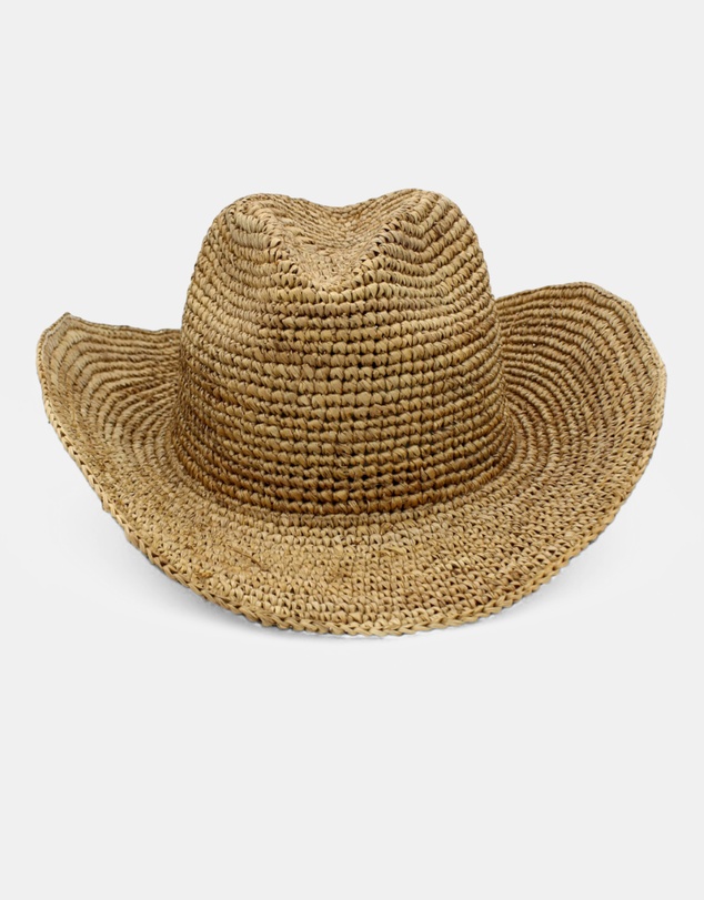 Morgan & Taylor - Rowyn Relaxed Cowboy Fedora in Tan Brown