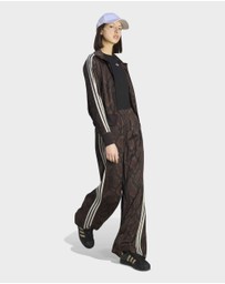 adidas Originals - SATIN SNAKE PRINT FIREBIRD TRACK JACKET Womens