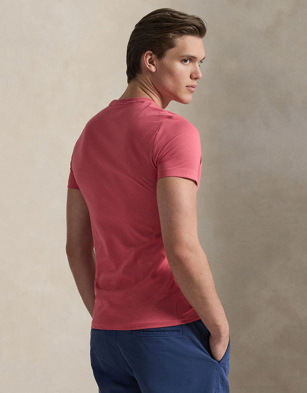 Polo Ralph Lauren - ICONIC EXCLUSIVE - Custom Slim Fit Jersey Crewneck T-Shirt