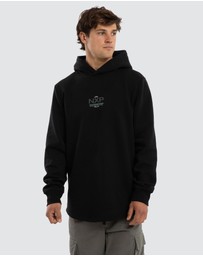 Nena & Pasadena - Peak Dual Curved Hoodie