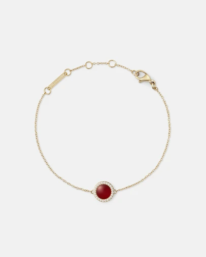 Daniel Wellington - Audrey Bracelet Red Agathe