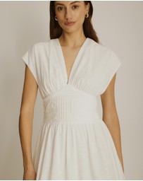 Atmos&Here - Zara Waisted Midi Dress