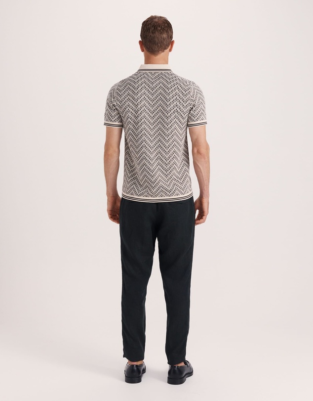 SABA - Monte Linear Knit Polo