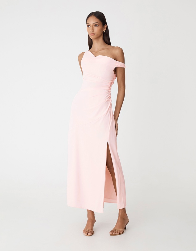 Forcast - Afina One Shoulder Twist Dress