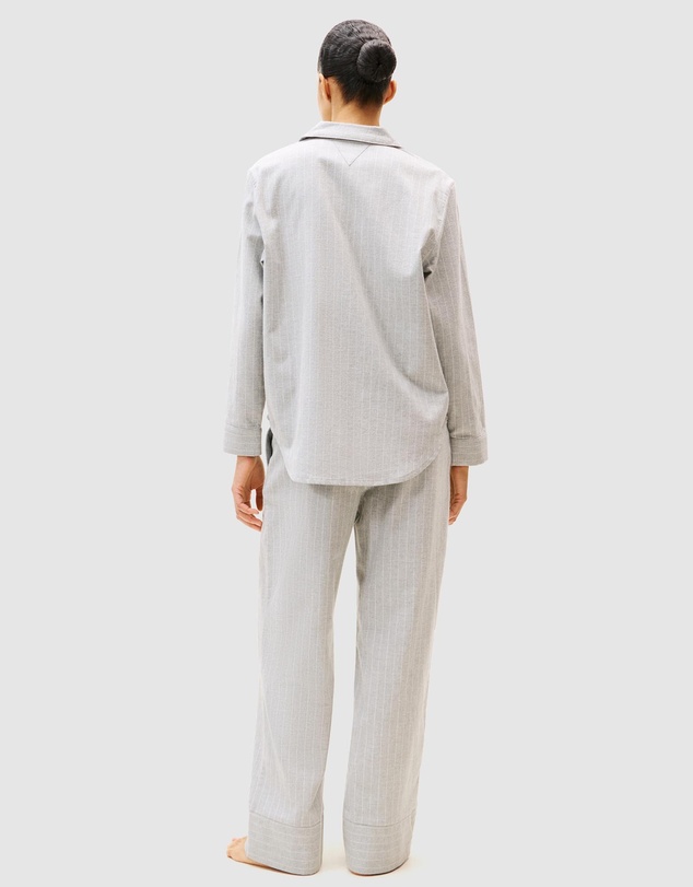 Tommy Hilfiger - Essential Herringbone Stripe Flannel Pyjama Set