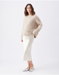 Ripe Maternity - Crystal Satin Skirt