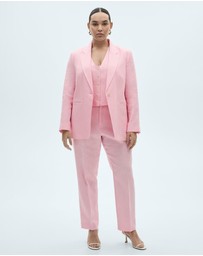 M.N.G - Boreli Linen Suit Waistcoat