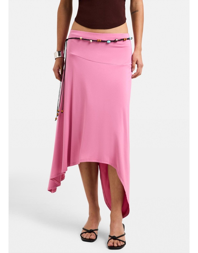 Alice In The Eve - Sage Handkerchief Maxi Skirt