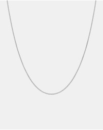 Ania Haie - Ania Haie Silver Box Chain Necklace