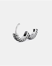 Serge DeNimes - Silver Guard Earring