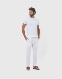 Coast Clothing - Coast Linen Pant - White