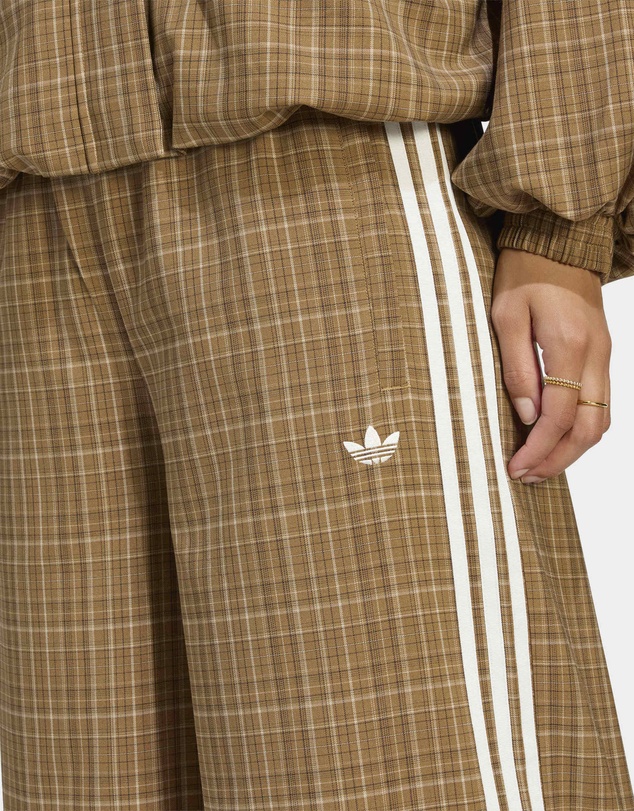 adidas Originals - LOOSE CHECK TRACK PANTS Womens