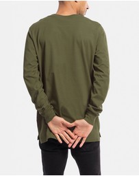 Stock & Co. - Stock & Co Anchor Embroidery Long Sleeve Tee