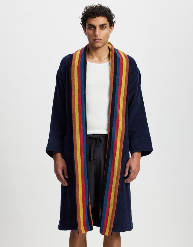 Paul Smith - Artist Stripe Dressing Gown