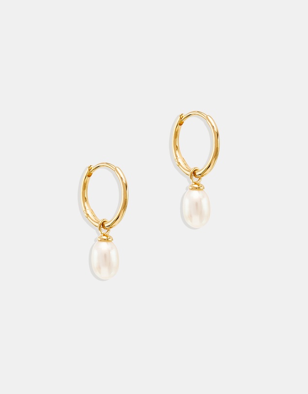 By Charlotte - Gold Live in Peace Hoops