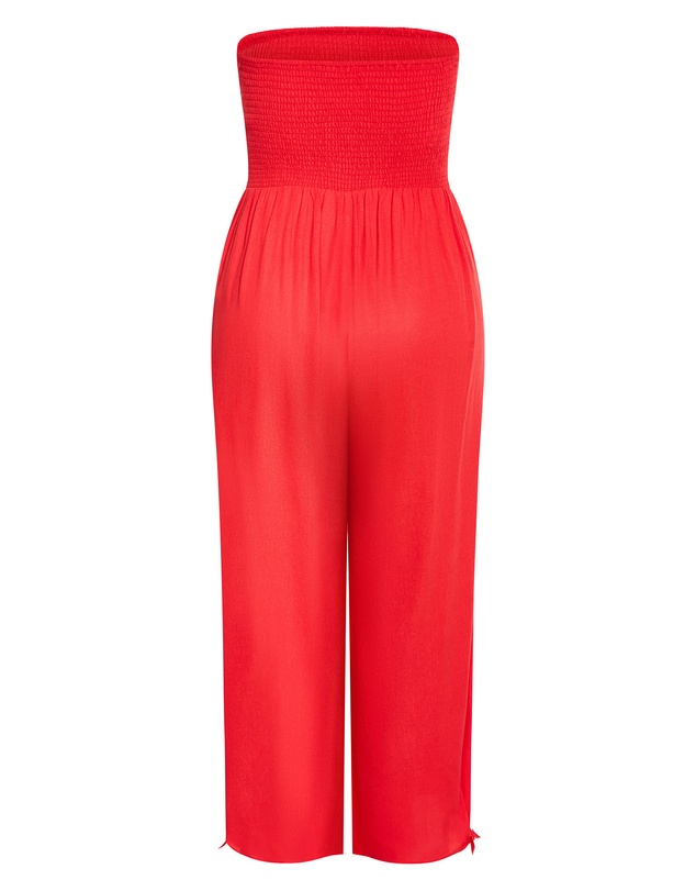 City Chic - Ally Strapless Jumpsuit