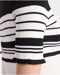 David Lawrence - Arlie Stripe Knit Tee