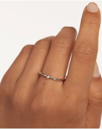 PDPAOLA - Leaf Silver Ring