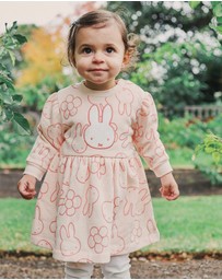Kynd Baby - Miffy Sweater Dress In Baby Pink