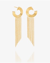 Rachel Jackson - Evolve Chandelier Drop Earrings Gold