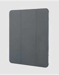 Tucano - Tucano Satin Folio Case Dark Blue for iPad Air 13 Inch M2 2024 with Pencil Holder and Stand