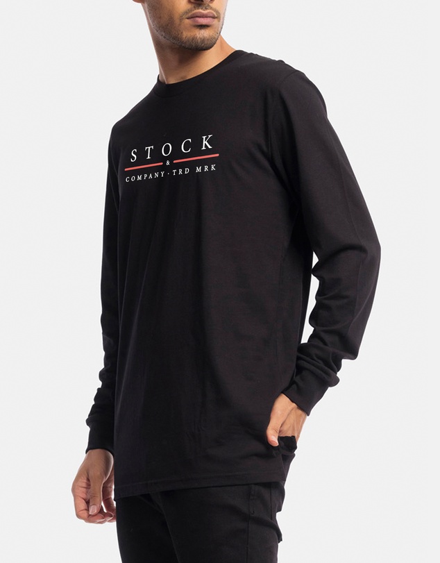 Stock & Co. - Red Line Long Sleeve Tee