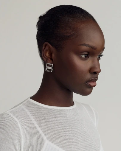 CENDRE - Rita Earrings Silver
