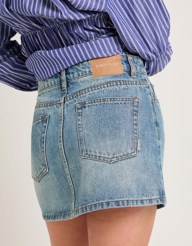 Subtitled - Hazel Denim Skirt