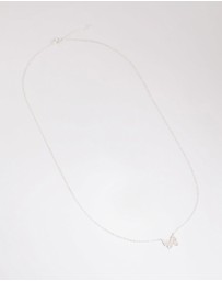 Lovisa - Sterling Silver Pave Butterfly Necklace