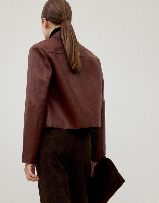 M.N.G - Faux-Leather Jacket With Pockets