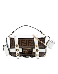 Pre-Loved by Azura Reborn - Pre-Loved Mini Zucca Glazed Fabric Cage Baguette Satchel