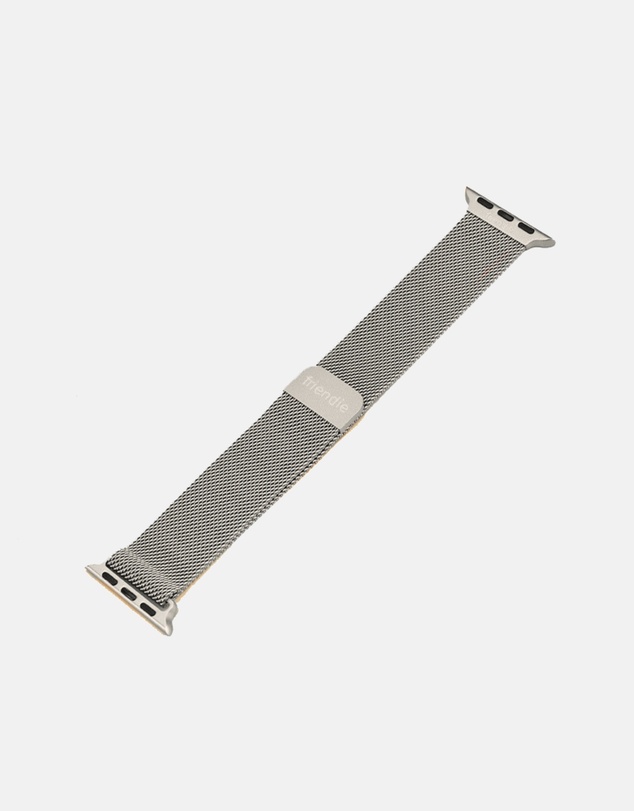 Friendie - Stainless Steel Woven Mesh Loop Band - The Melbourne - Apple Watch Compatible