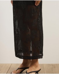 Atmos&Here - Camille Lace Midi Skirt