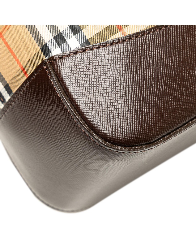 Pre-Loved by Azura Reborn - Pre-Loved Burberry Haymarket Check Canvas Tote