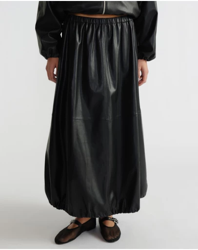 Decjuba - D-Luxe Faux Leather Skirt