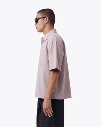 Zanerobe - Box Crop Shirt Pink Plaid