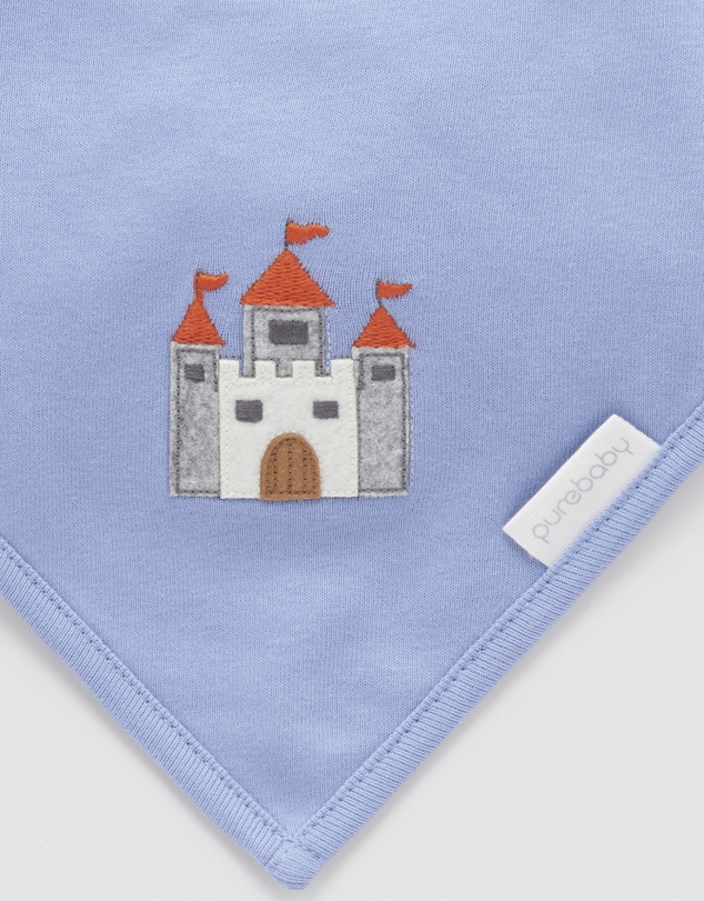 Purebaby - Bandana Bib -Kids-Babies