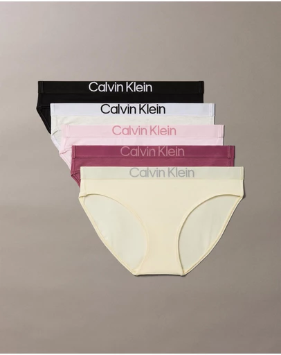 Calvin Klein - 5-Pack Cotton Stretch Bikini Briefs
