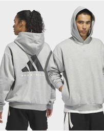 adidas Performance - adidas Basketball Fleece Hoodie (Gender Neutral) Mens