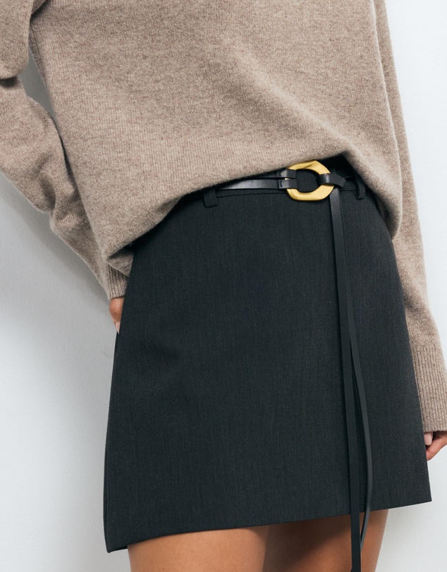 AERE - Alyce Tailored Mini Skirt