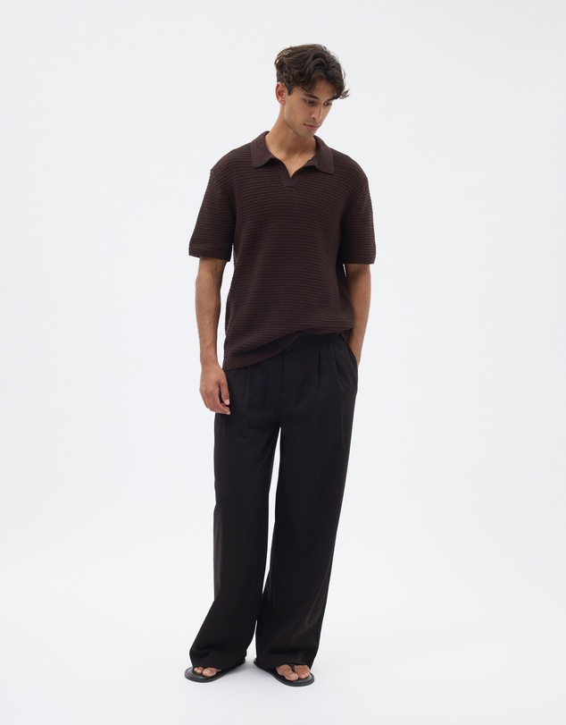 AERE - Resort Organic Cotton Knitted Polo