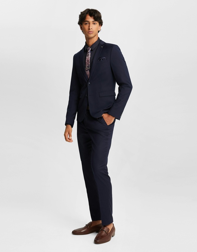 yd. - Marina Stretch Skinny Suit Jacket