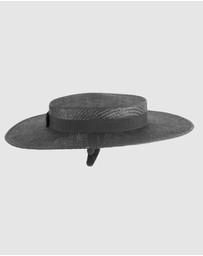 Max Alexander - Black Boater Hat