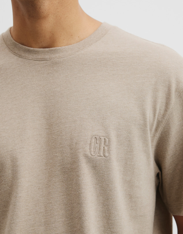 Country Road - Brushed Melange Cotton T-shirt